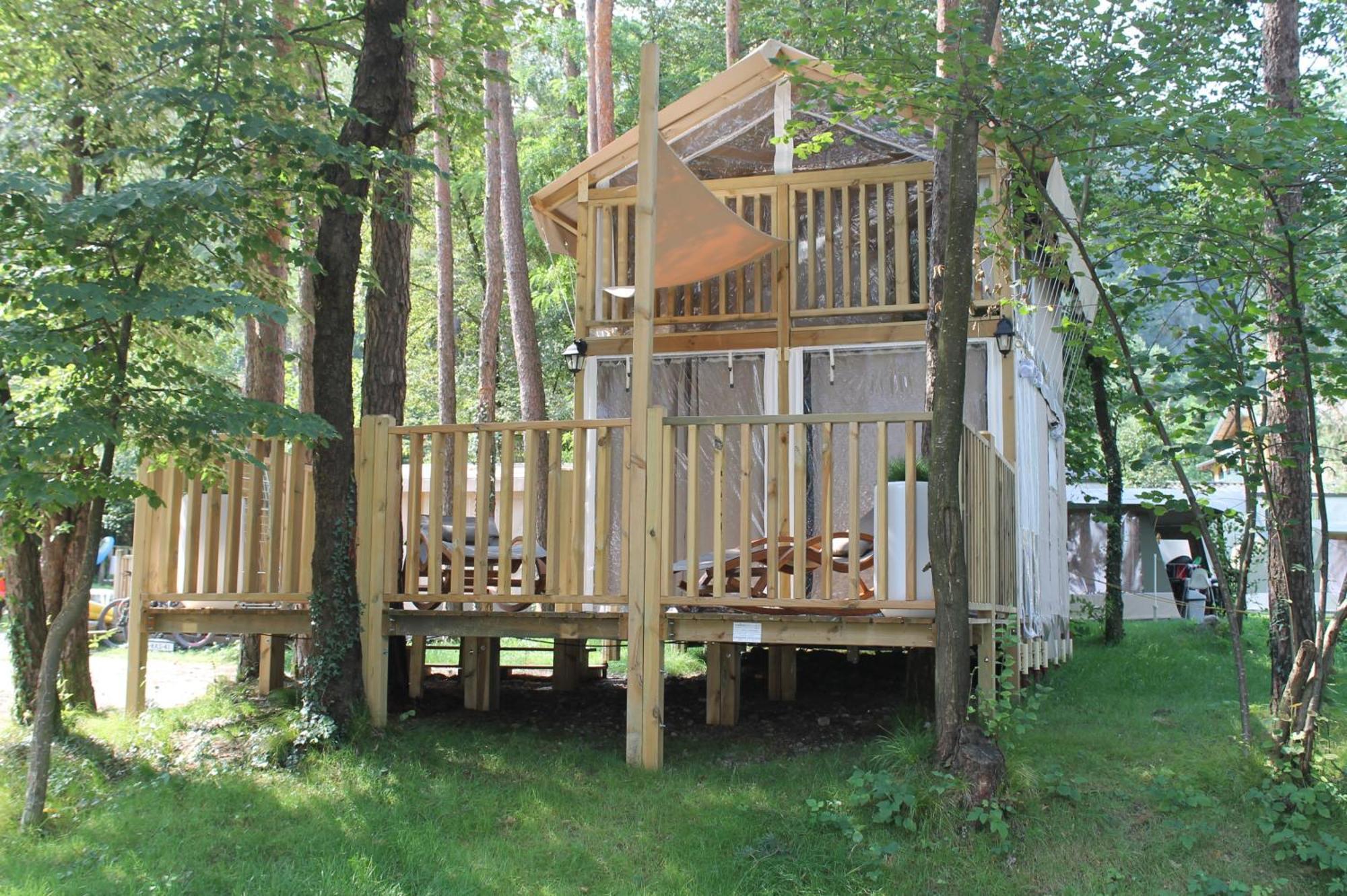 Sportcamping & Glamping Resort Rio Vantone Crone ภายนอก รูปภาพ
